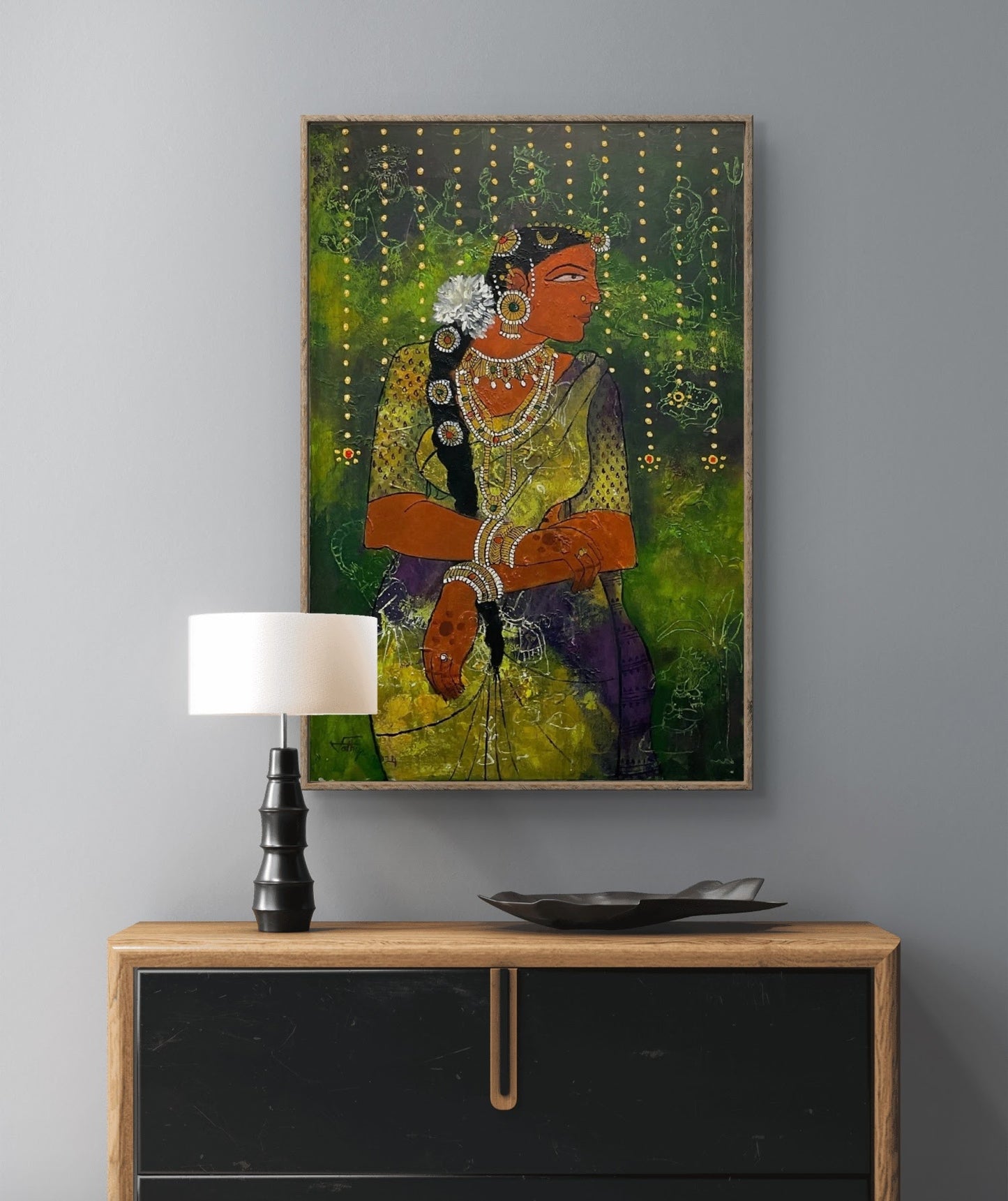 Mystic yellow | 24x36 | Acrylic
