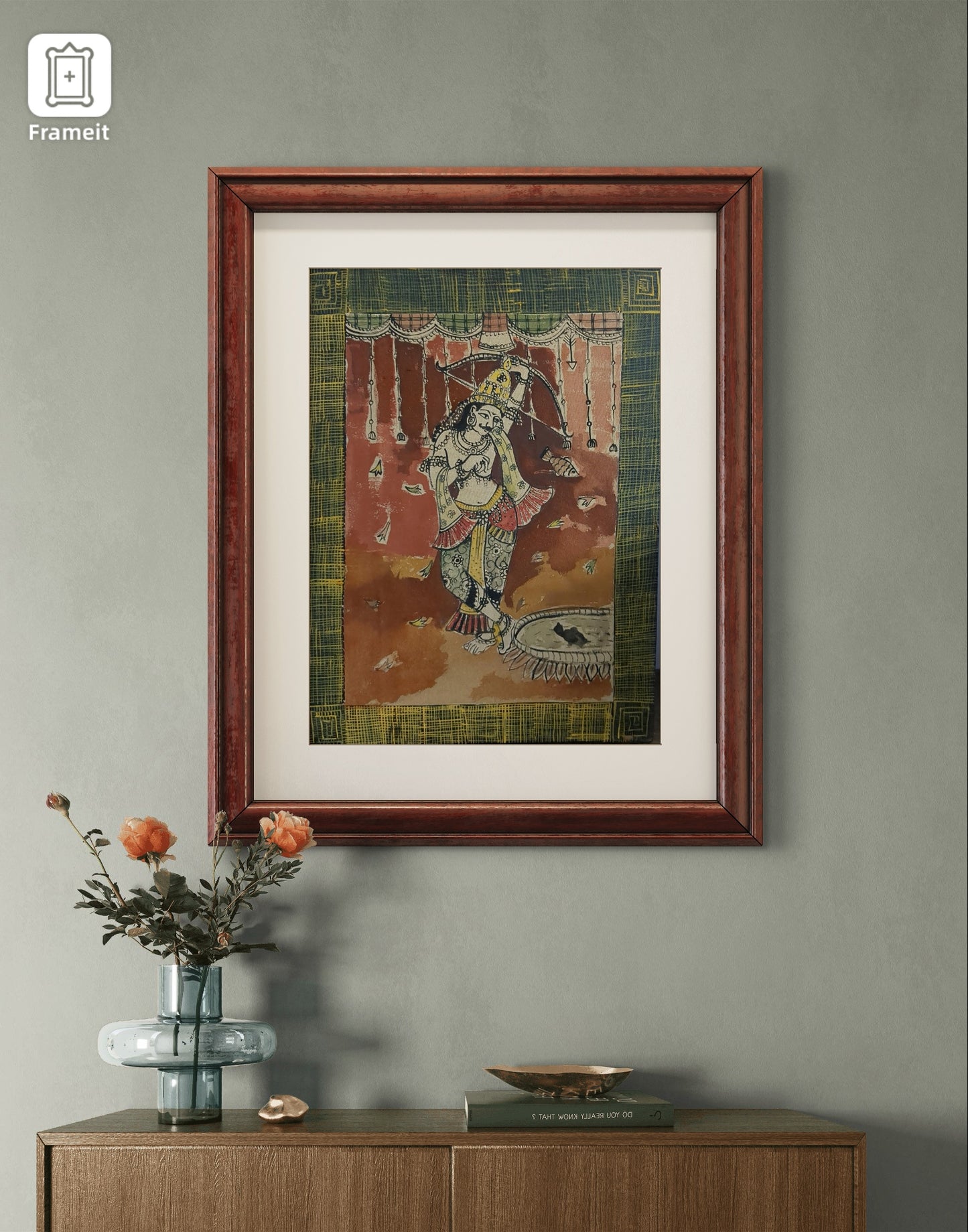 Arjuna | 12x16 | Mixed Media