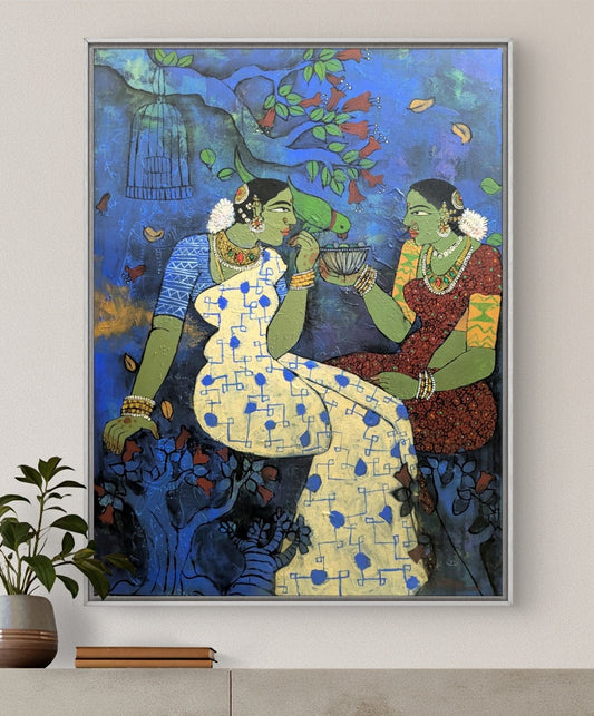 Friends | 36x48 | Acrylic