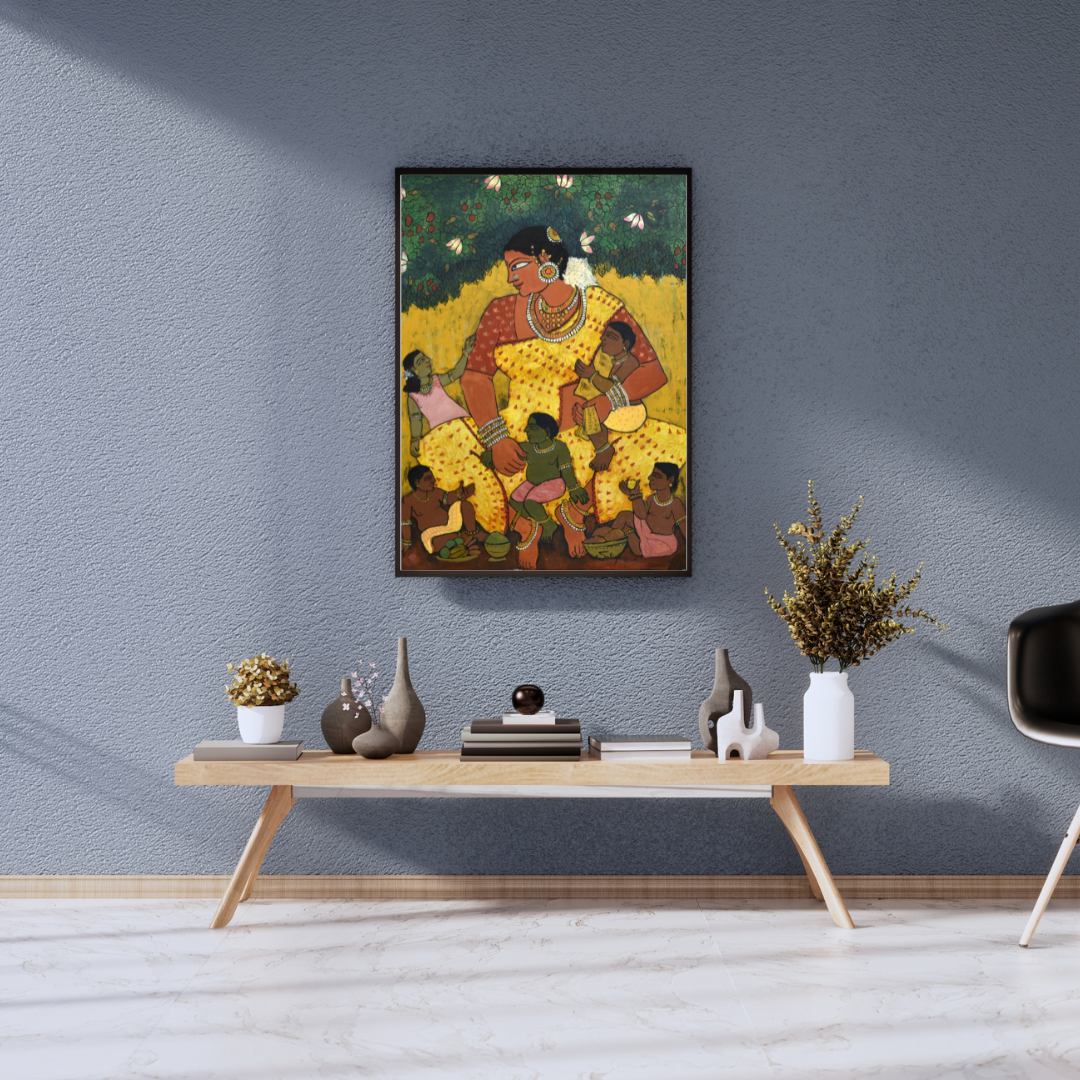 Maatrishakti - The Mother | 24x30 | Acrylic