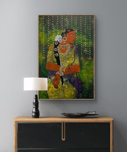 Mystic yellow | 24x36 | Acrylic