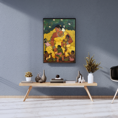 Maatrishakti - The Mother | 24x30 | Acrylic
