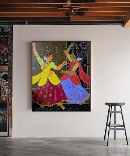 Teen Dance | 30x36 | Acrylic