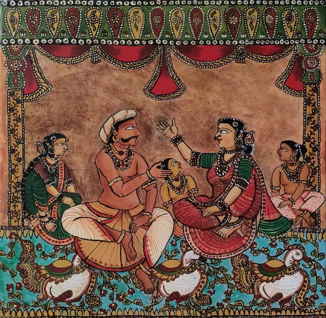 Family Time | 24x24 | Acrylic