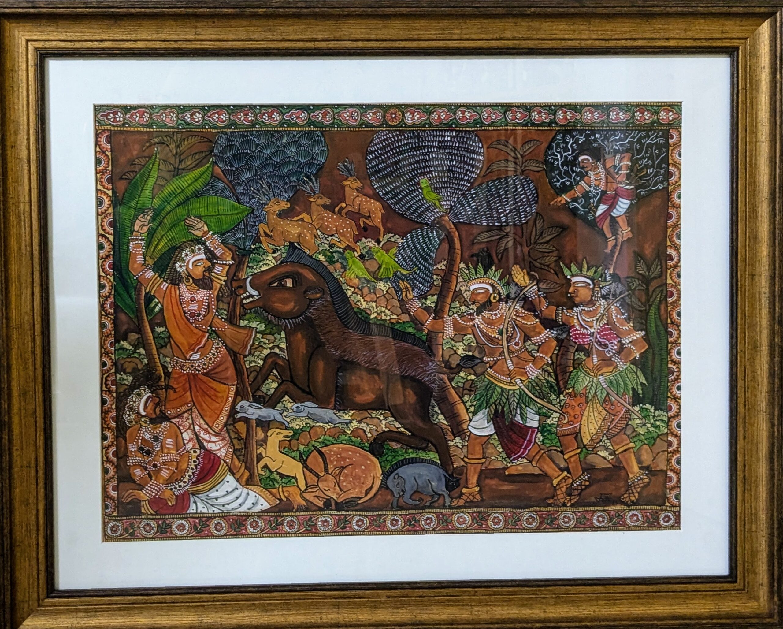 Sathya N Prabhu_Krita_24x18 inches_Tempra_2024
